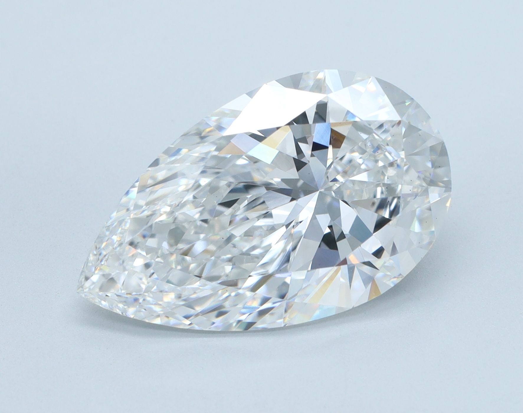 6.02 ct. pear Lab Grown Diamond front image