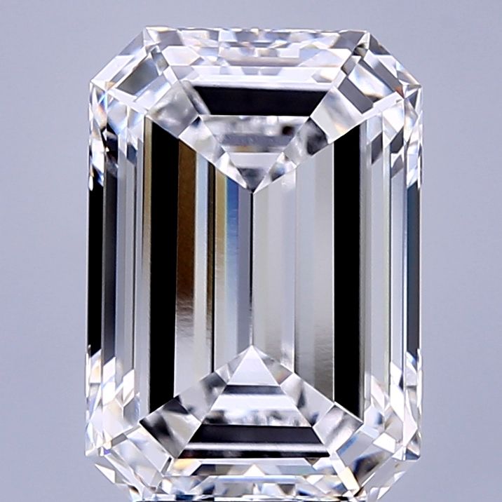 5.31 ct. emerald Lab Grown Diamond front image