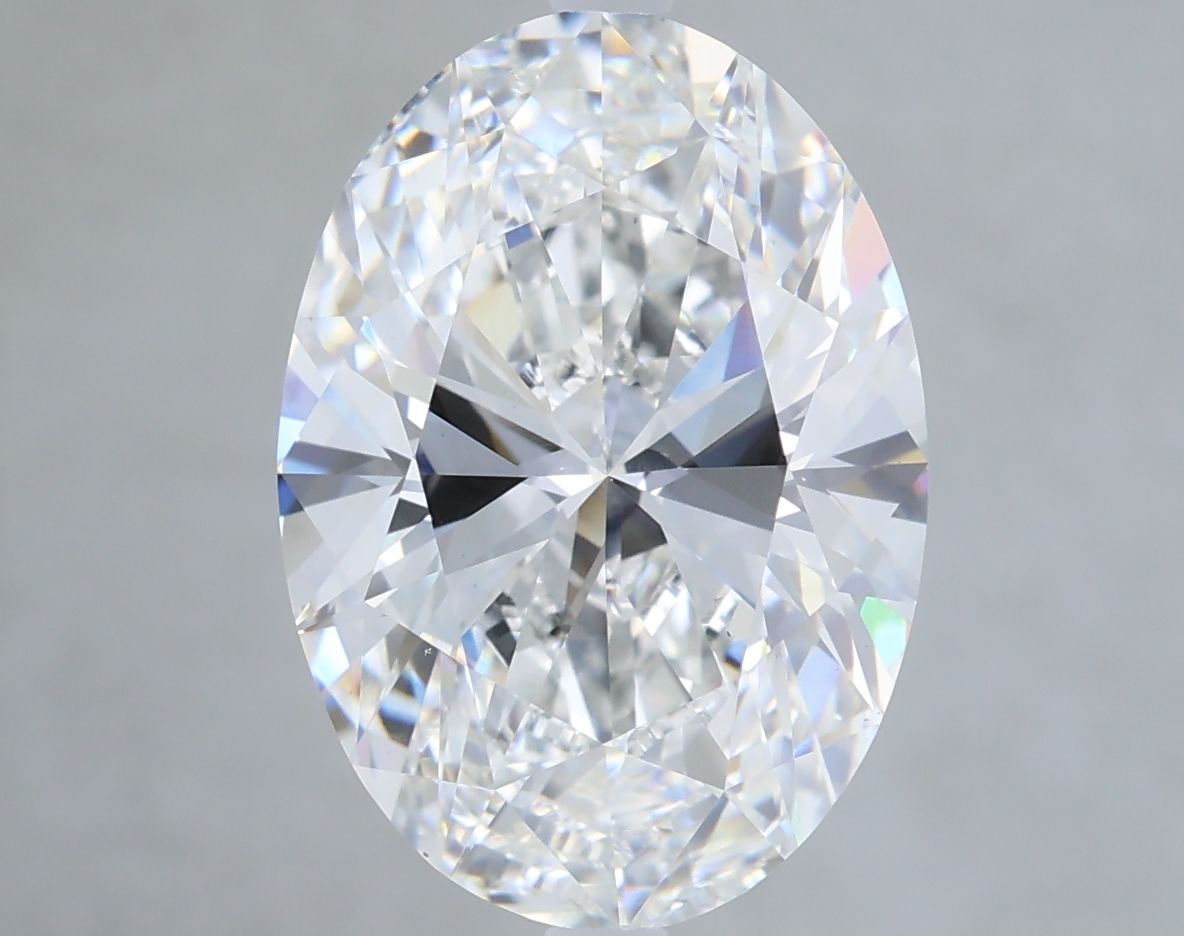 5.00 ct. oval Lab Grown Diamond front image