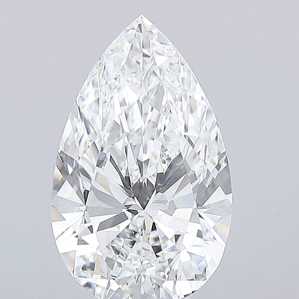 6.01 ct. pear Lab Grown Diamond front image