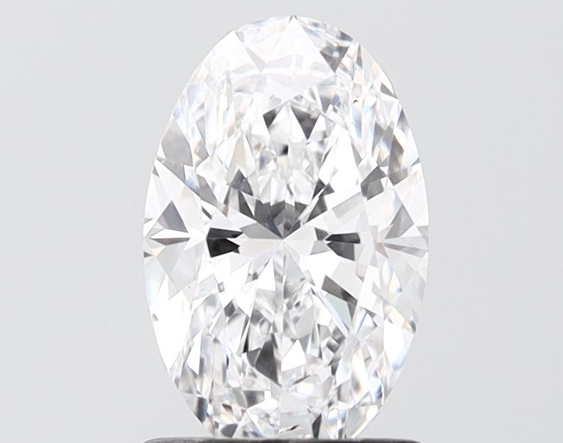 1.39 ct. oval Lab Grown Diamond front image
