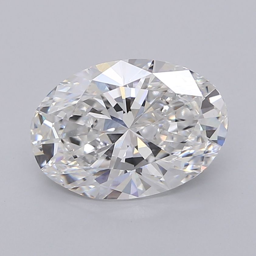3.00 ct. oval Lab Grown Diamond front image