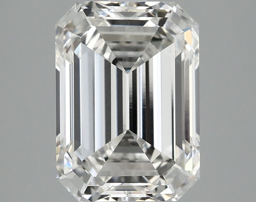 3.31 ct. emerald Lab Grown Diamond front image
