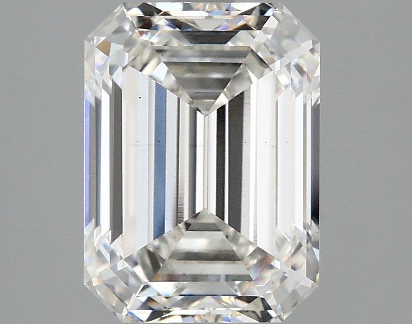 2.84 ct. emerald Lab Grown Diamond front image
