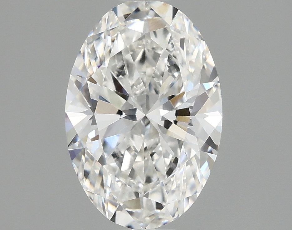 1.23 ct. oval Lab Grown Diamond front image