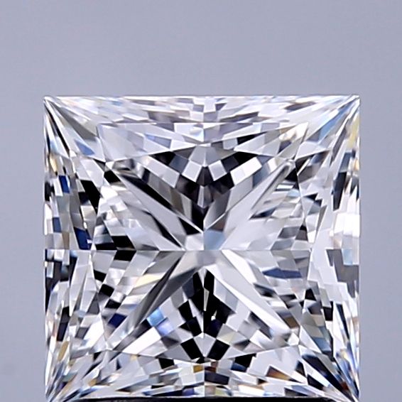 1.64 ct. princess Lab Grown Diamond front image