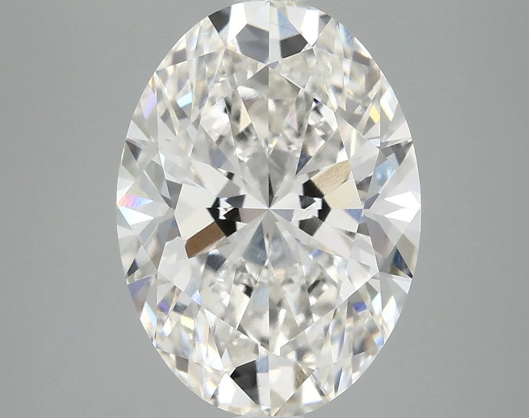4.09 ct. oval Lab Grown Diamond front image