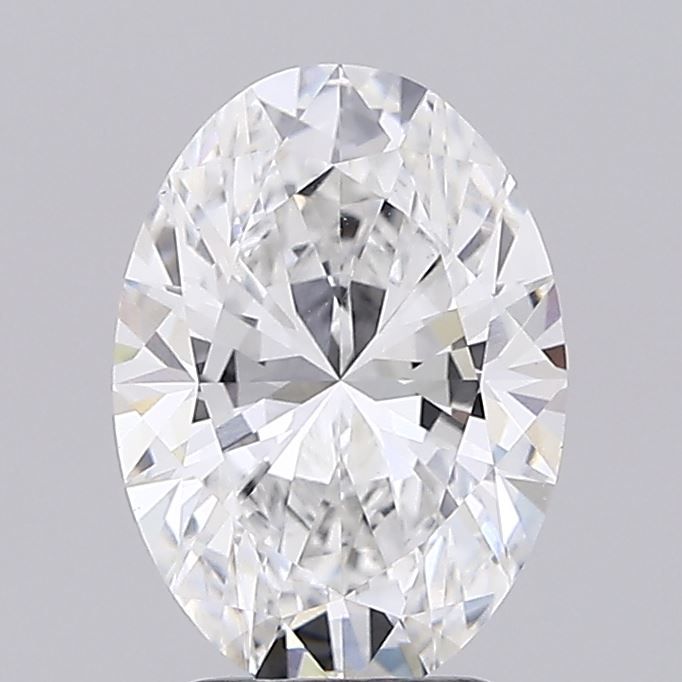 2.60 ct. oval Lab Grown Diamond front image