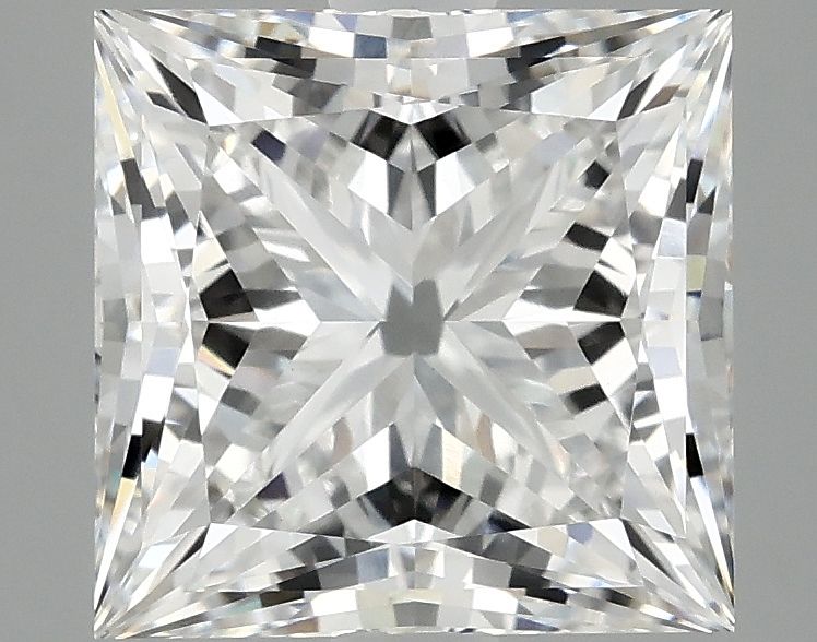 4.06 ct. princess Lab Grown Diamond front image
