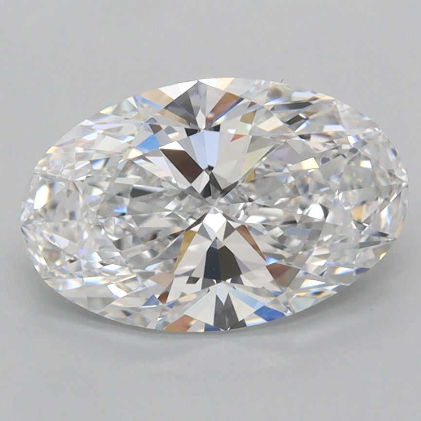 2.01 ct. oval Lab Grown Diamond front image