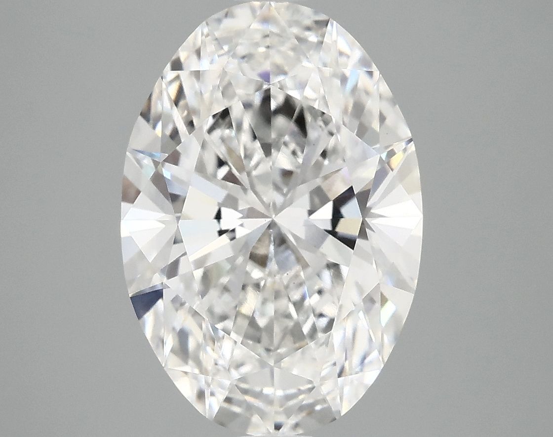 3.94 ct. oval Lab Grown Diamond front image
