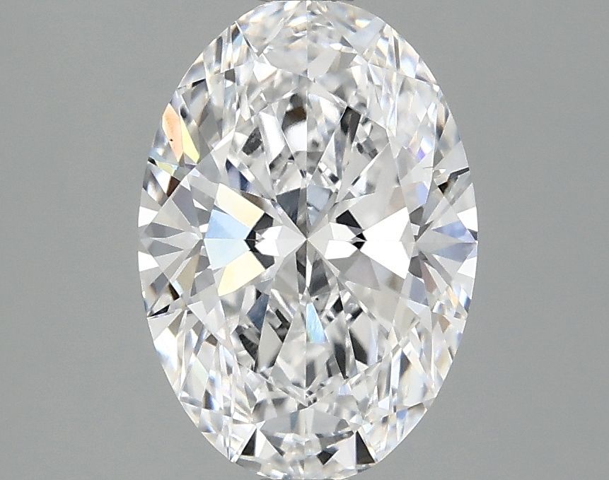 2.01 ct. oval Lab Grown Diamond front image
