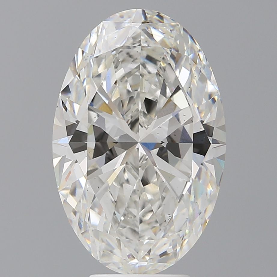 6.51 ct. oval Lab Grown Diamond front image