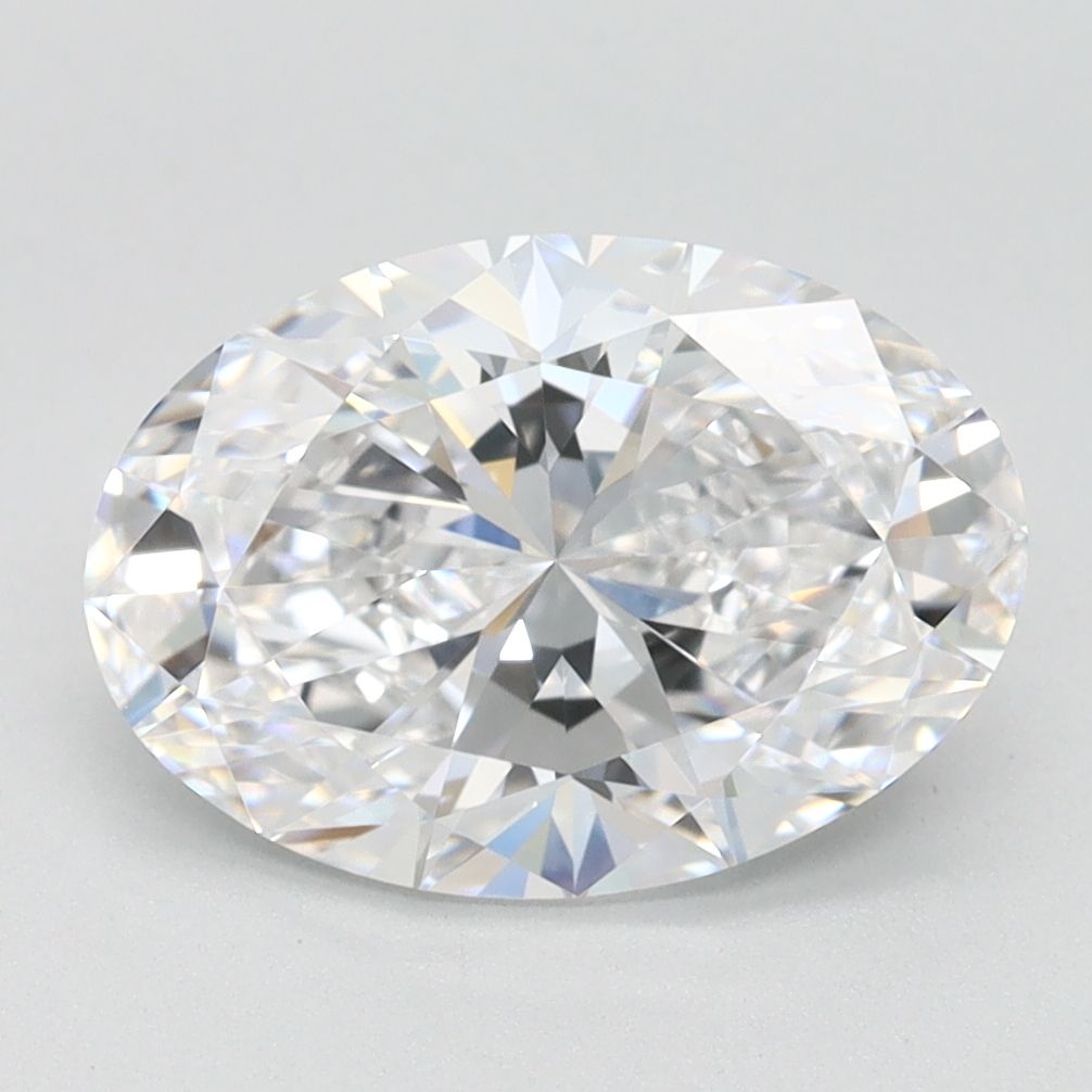 2.01 ct. oval Lab Grown Diamond front image