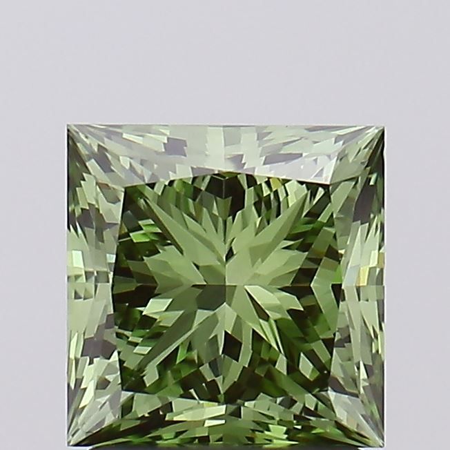 1.95 ct. princess Lab Grown Diamond front image