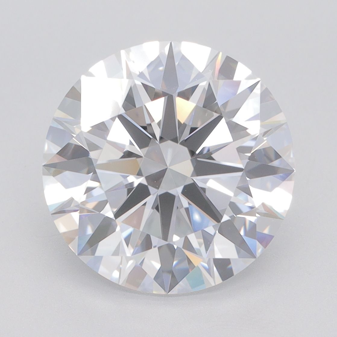 Diament LG okrągły, 5.03 ct, D, IF, szlif EX