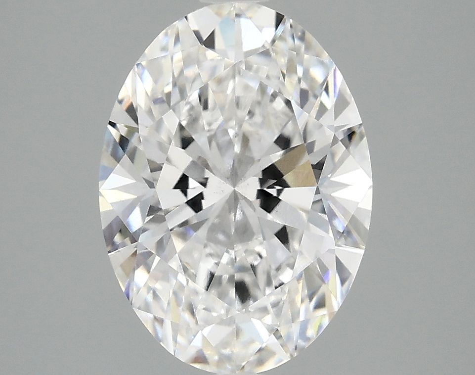 3.02 ct. oval Lab Grown Diamond front image
