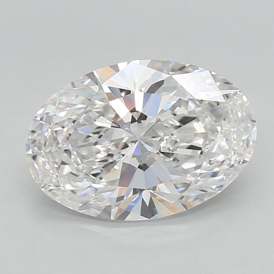 3.01 ct. oval Lab Grown Diamond front image