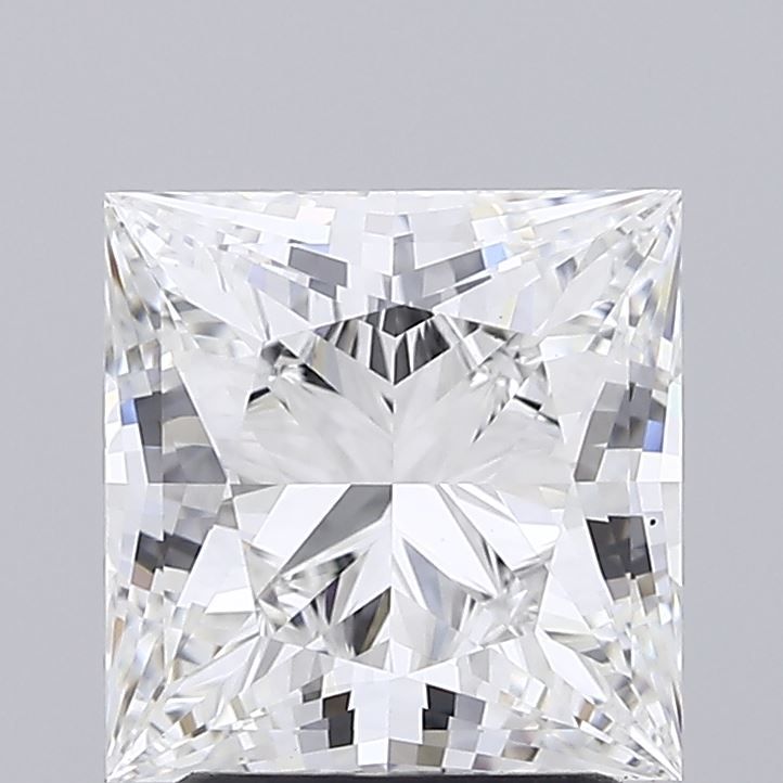 3.02 carat f VVS2 EX Cut IGI princess diamond