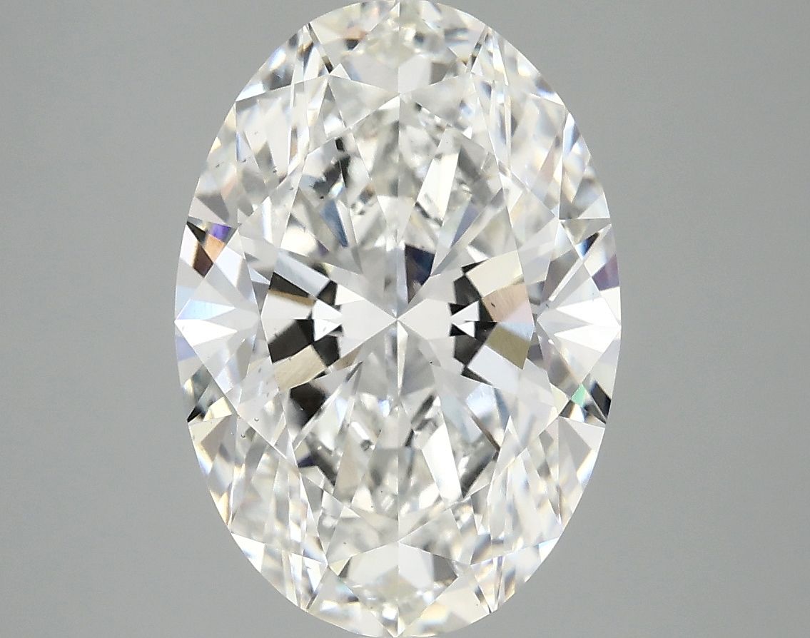 4.08 ct. oval Lab Grown Diamond front image