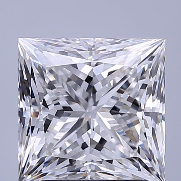 2.12 ct. princess Lab Grown Diamond front image