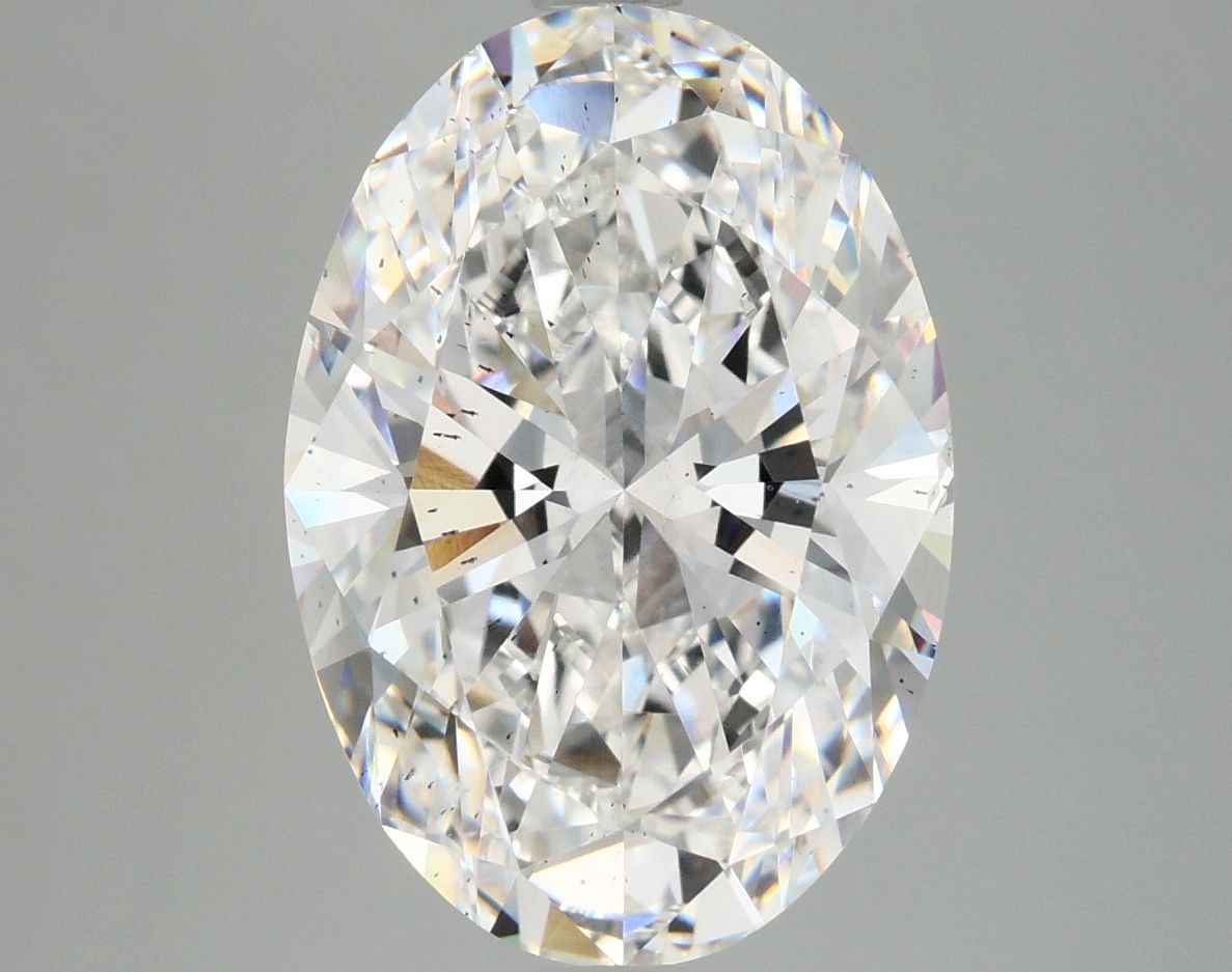 5.04 ct. oval Lab Grown Diamond front image
