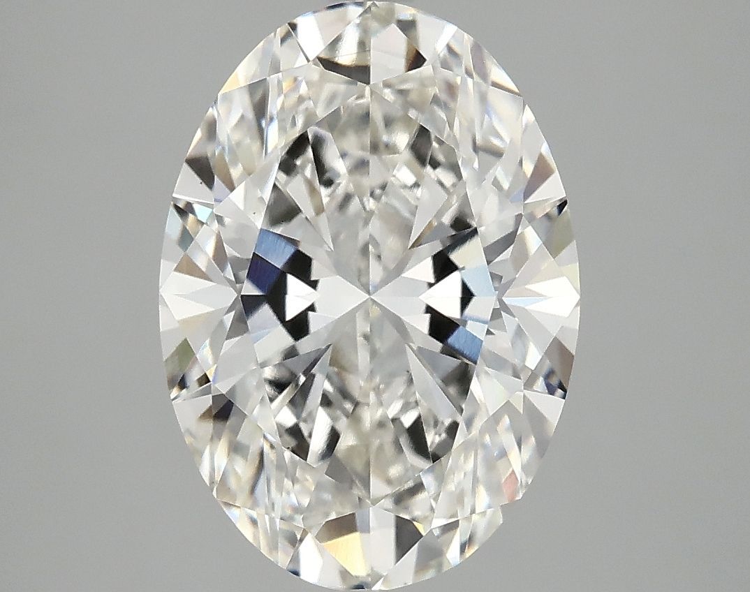 4.10 ct. oval Lab Grown Diamond front image