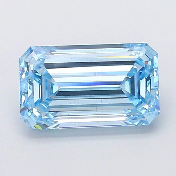 5.51 ct. emerald Lab Grown Diamond front image