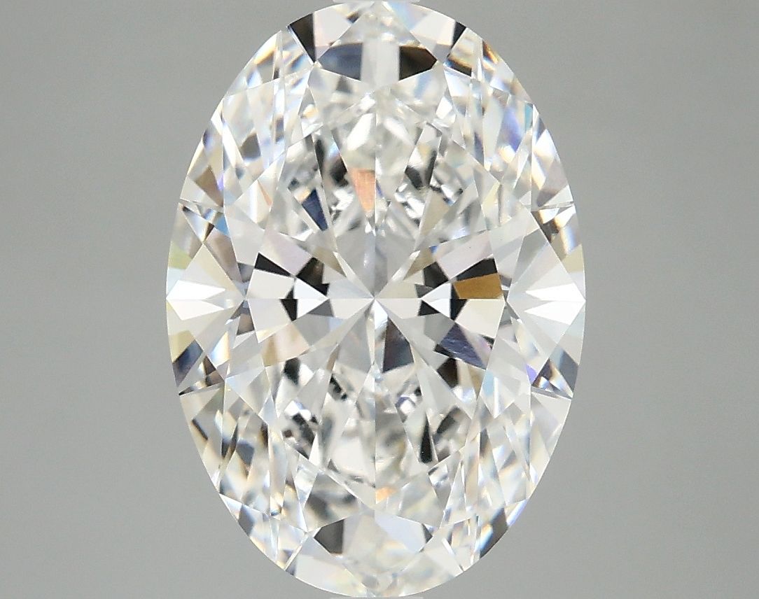 4.10 ct. oval Lab Grown Diamond front image