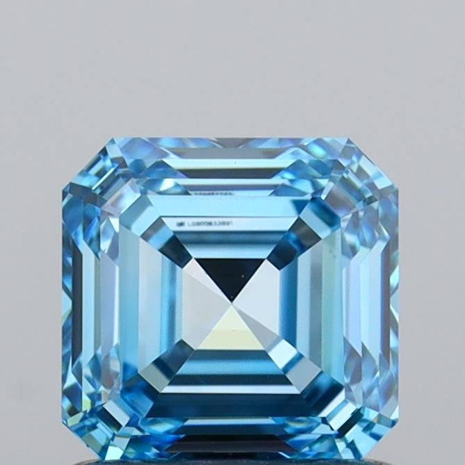 1 ct lab-grown Asscher Diamond