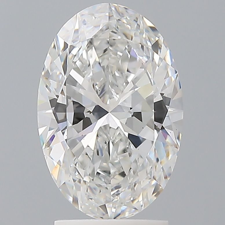 2.57 ct. oval Lab Grown Diamond front image