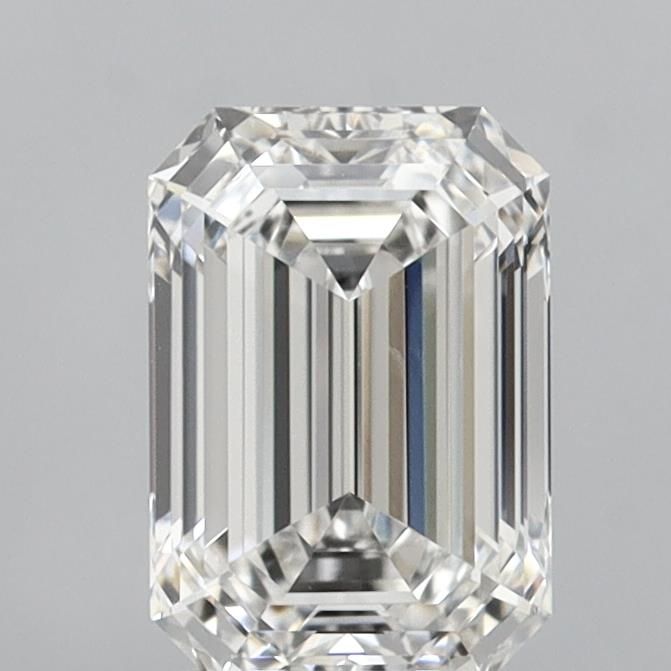 1.70 ct. emerald Lab Grown Diamond front image