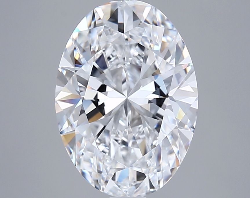 3.05 ct. oval Lab Grown Diamond front image