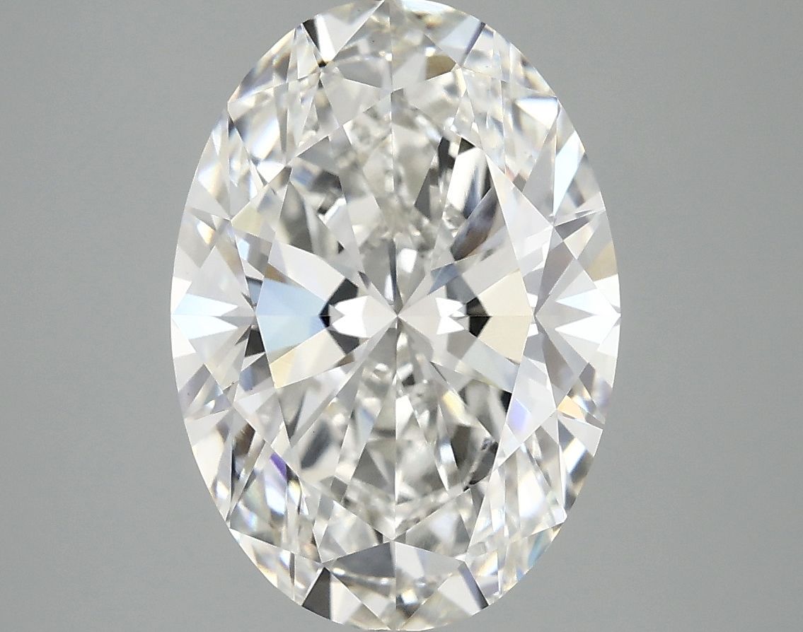 4.02 ct. oval Lab Grown Diamond front image