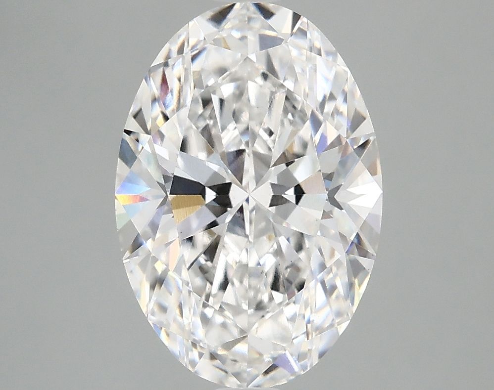 2.87 ct. oval Lab Grown Diamond front image