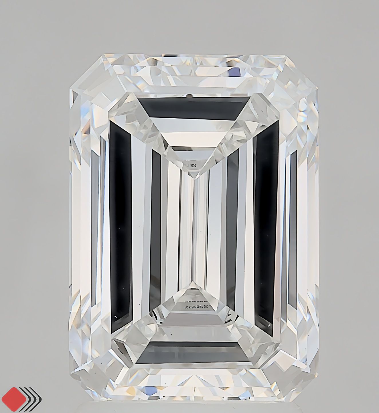 3.01 ct. emerald Lab Grown Diamond front image