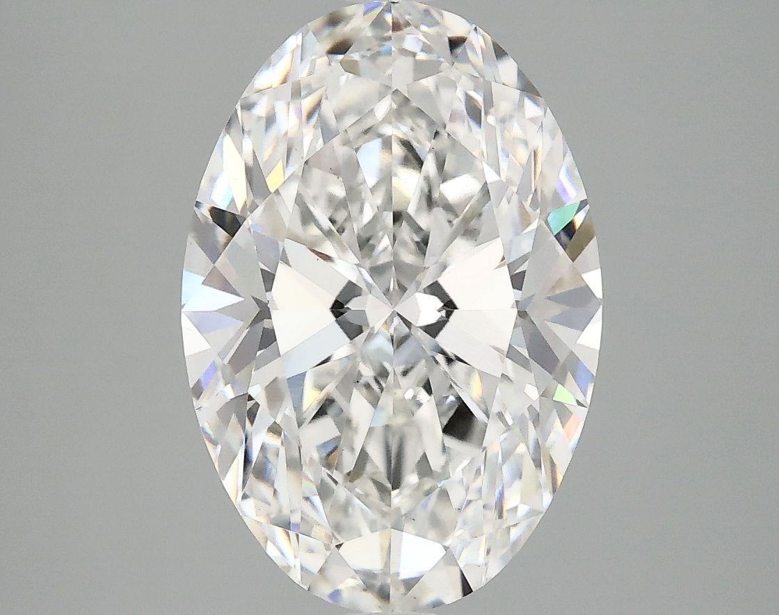 4.10 ct. oval Lab Grown Diamond front image