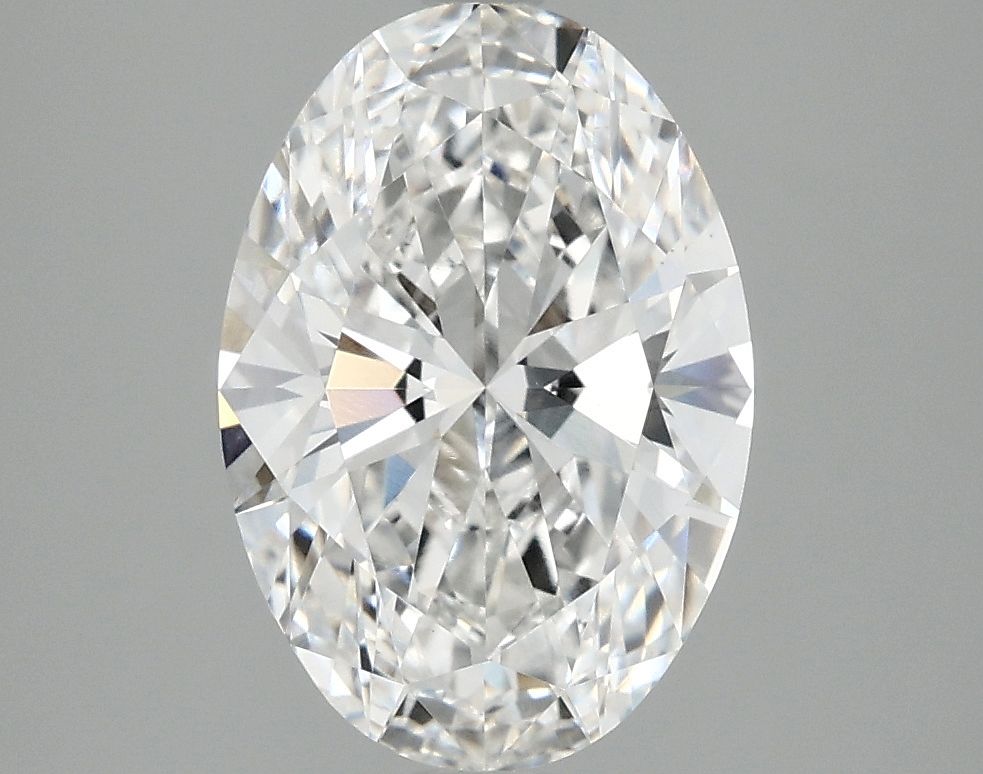 2.82 ct. oval Lab Grown Diamond front image