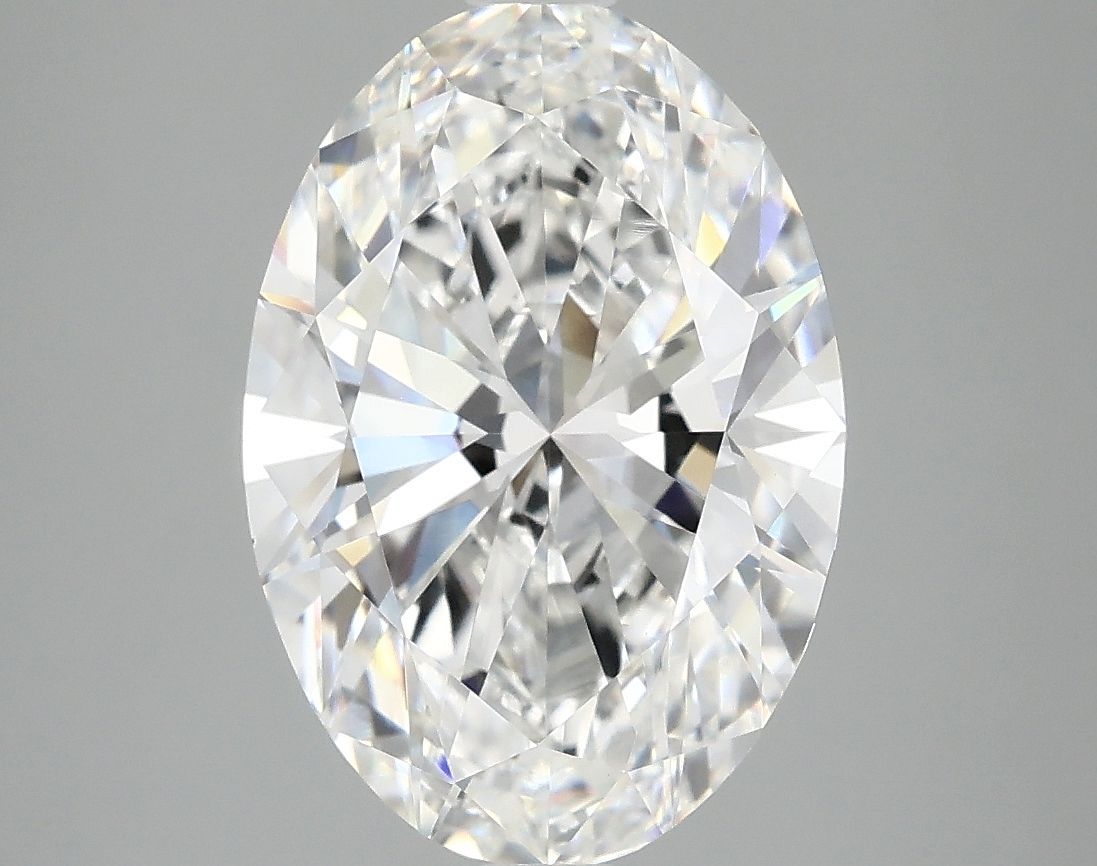 3.84 ct. oval Lab Grown Diamond front image