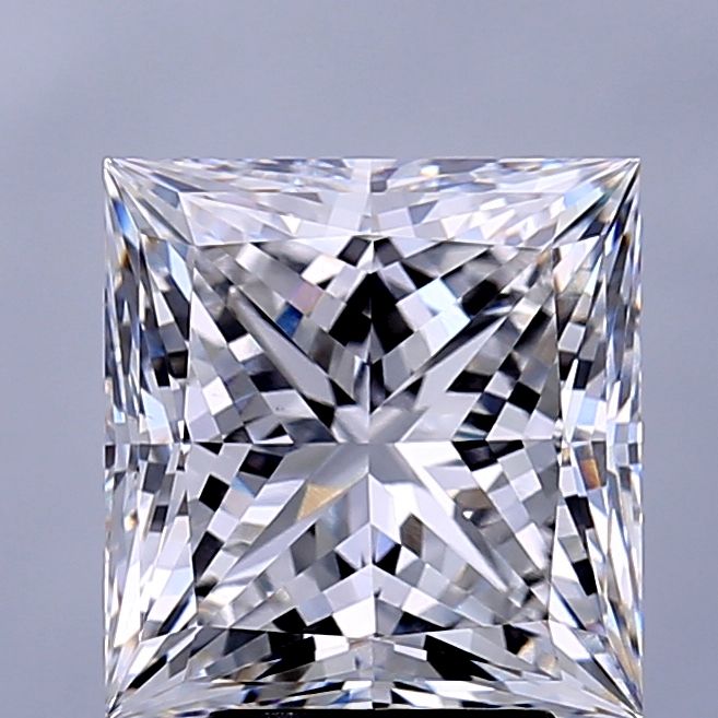 4.26 ct. princess Lab Grown Diamond front image