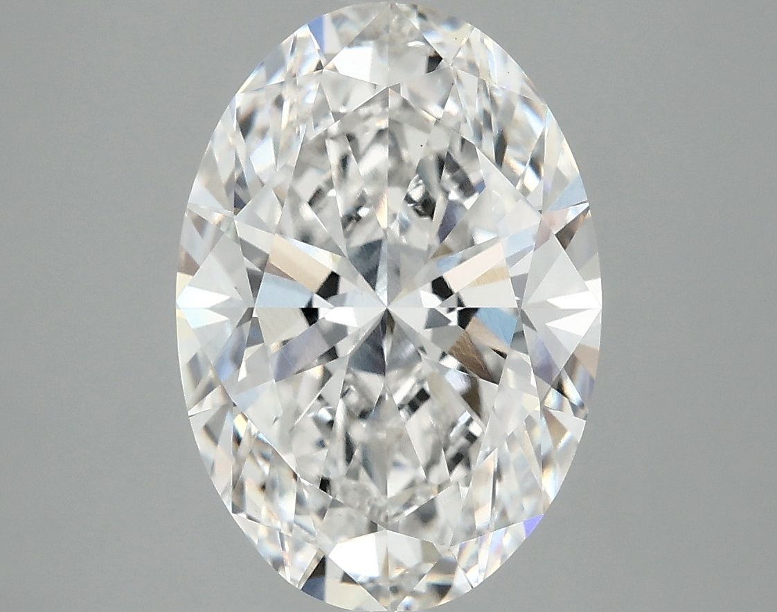 4.06 ct. oval Lab Grown Diamond front image