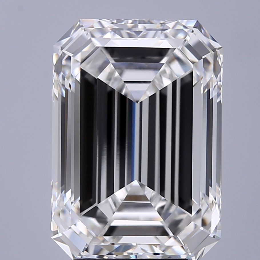5.28 ct. emerald Lab Grown Diamond front image