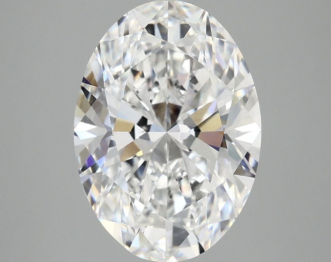 3.98 ct. oval Lab Grown Diamond front image