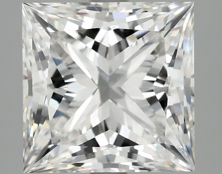 4.19 ct. princess Lab Grown Diamond front image