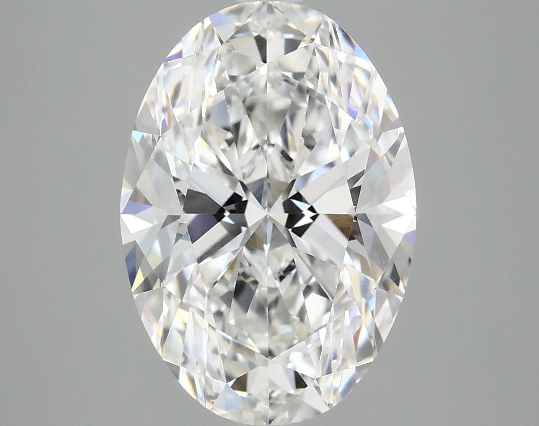 3.94 ct. oval Lab Grown Diamond front image