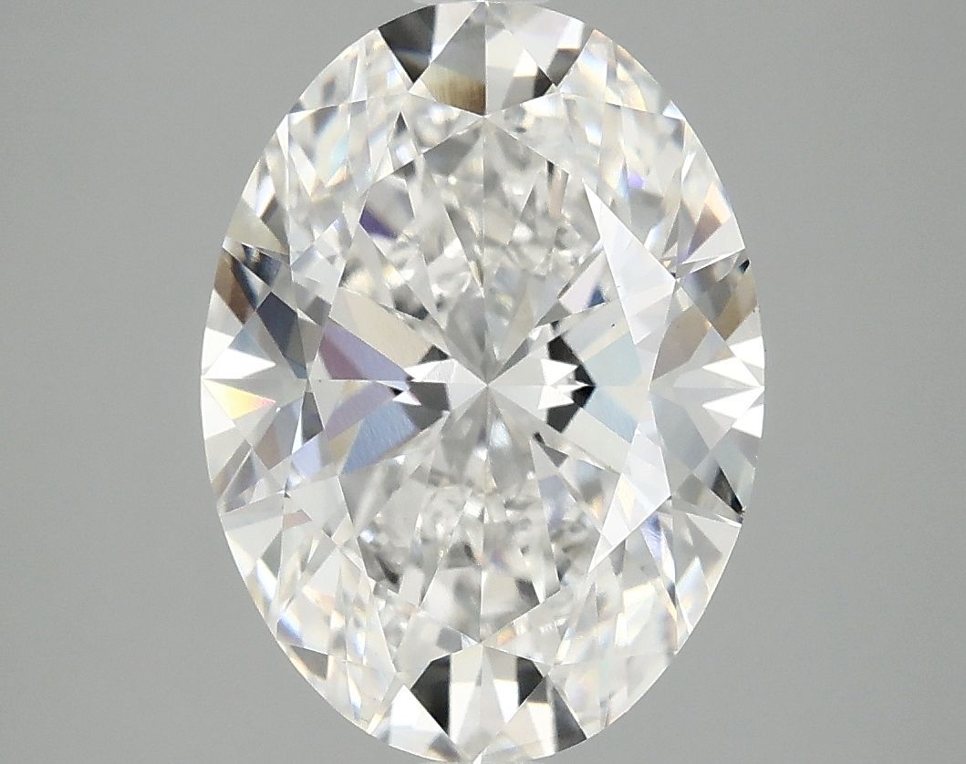 4.06 ct. oval Lab Grown Diamond front image