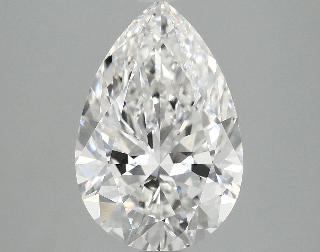 3.08 carat f VS1 EX Cut IGI pear diamond