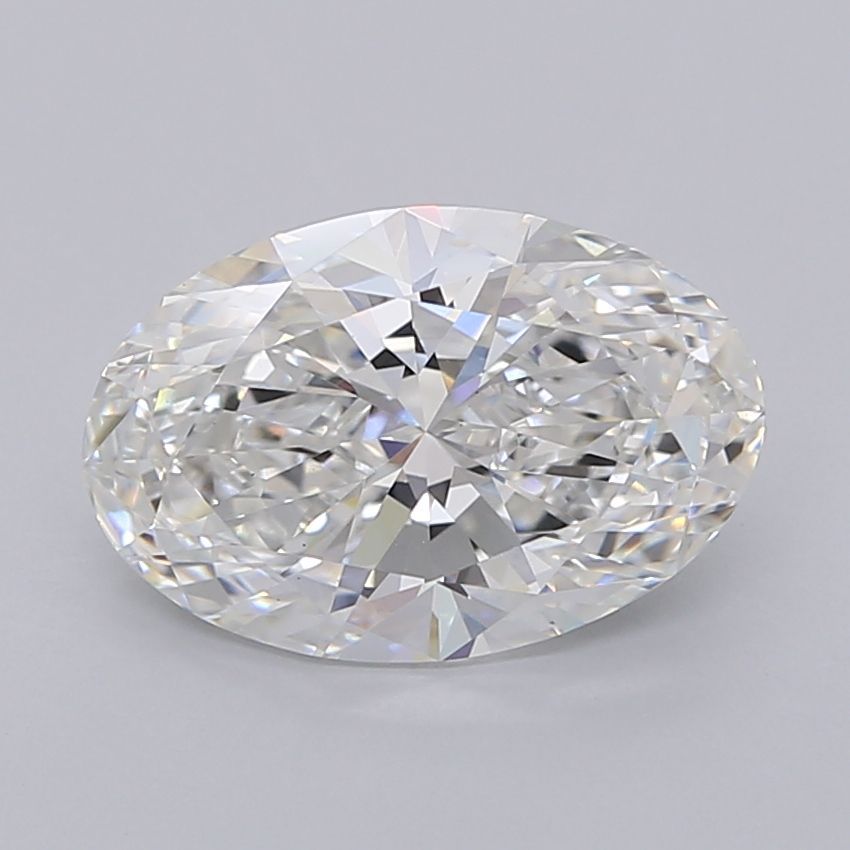 3.03 ct. oval Lab Grown Diamond front image