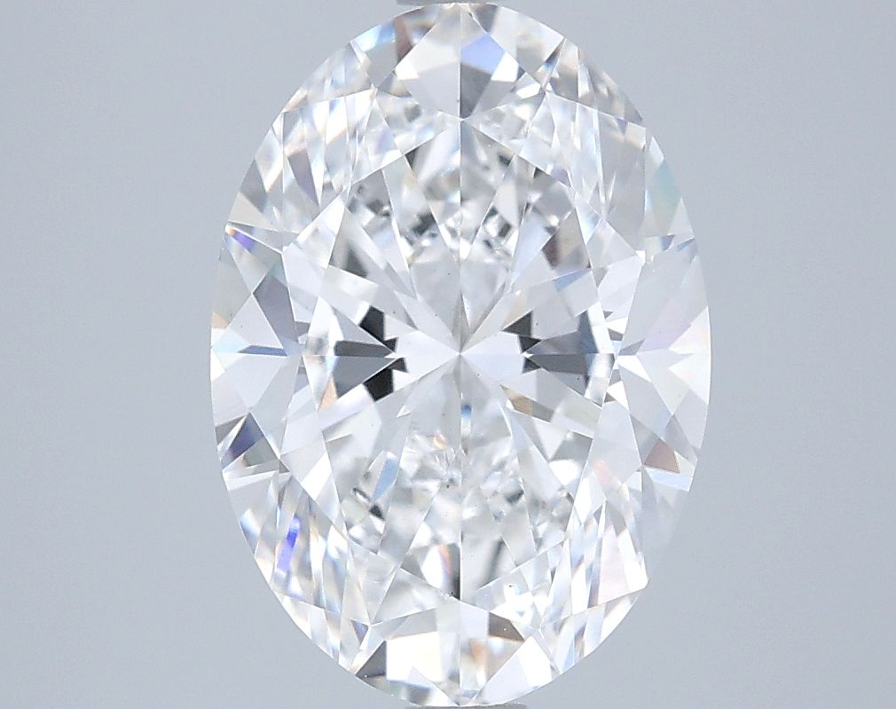 3.70 ct. oval Lab Grown Diamond front image