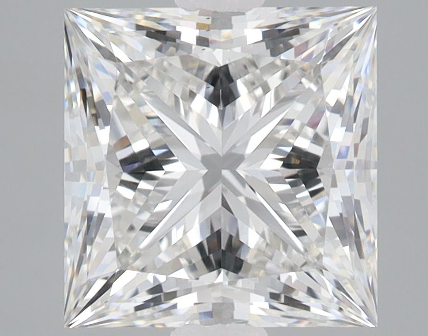 2.96 ct. princess Lab Grown Diamond front image